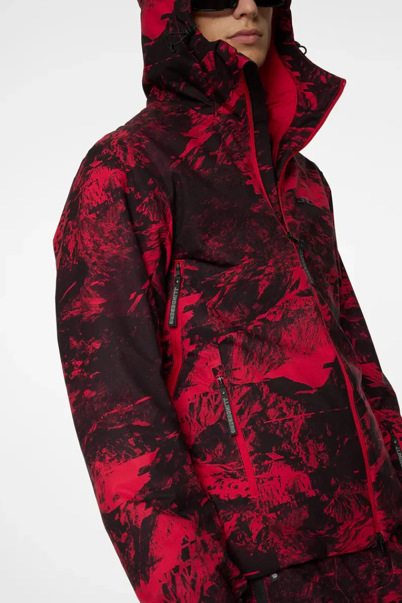 J.Lindeberg Ace Jacket Printed* Ski|Jakker