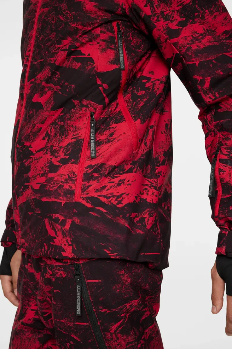J.Lindeberg Ace Jacket Printed* Ski|Jakker