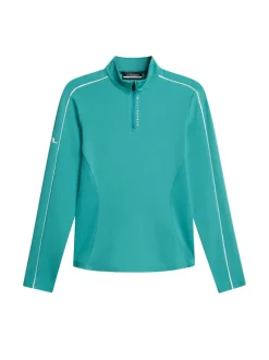 J.Lindeberg Adiola Quarter Zip Mid Layer* Golf|Base & Mid Layers