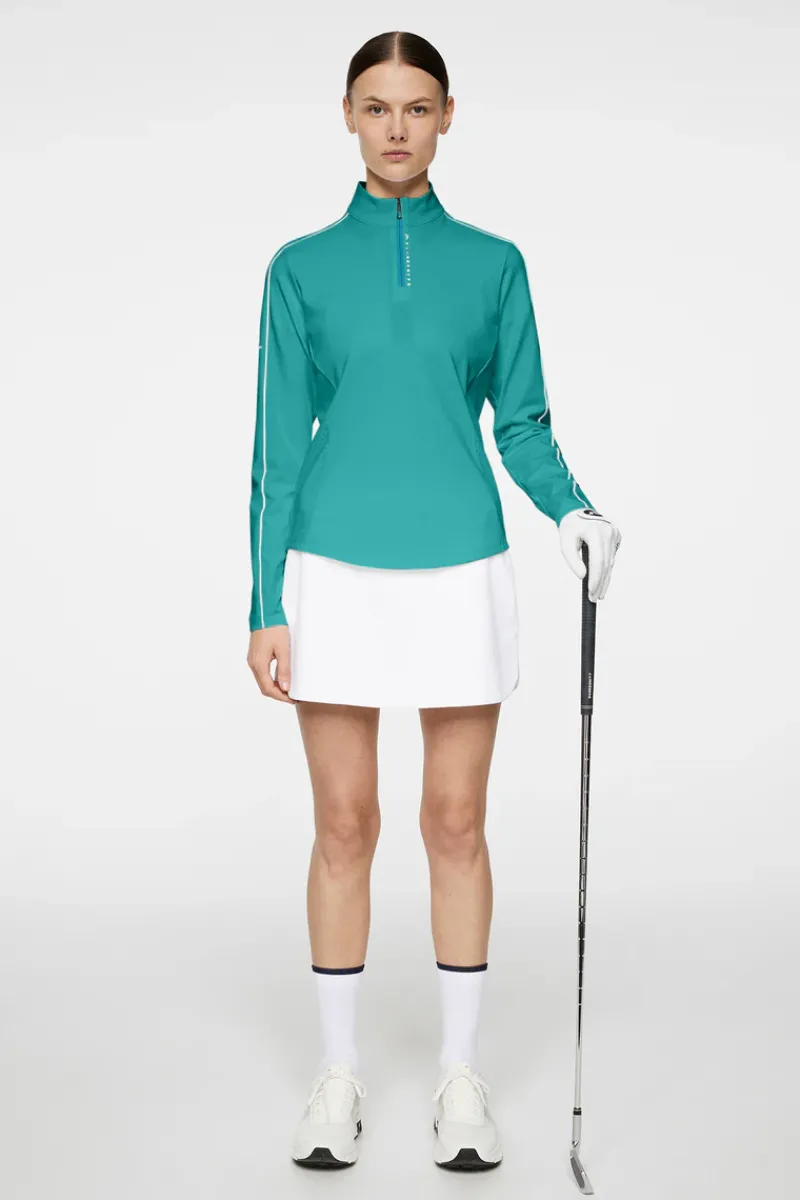 J.Lindeberg Adiola Quarter Zip Mid Layer* Golf|Base & Mid Layers