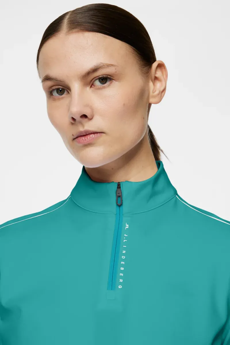 J.Lindeberg Adiola Quarter Zip Mid Layer* Golf|Base & Mid Layers