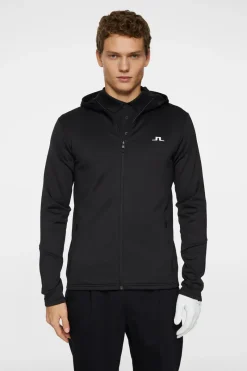 J.Lindeberg Aerial Full Zip Hood* Golf|Base & Mid Layers