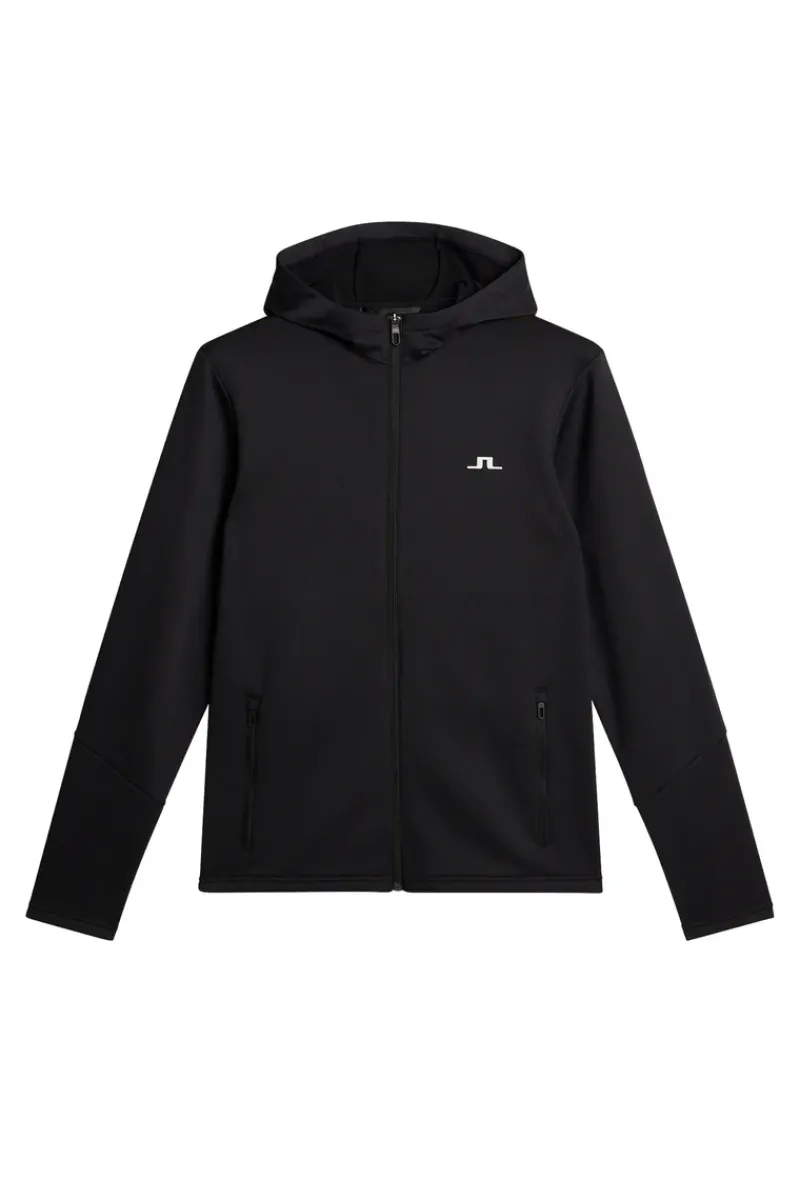 J.Lindeberg Aerial Full Zip Hood* Golf|Base & Mid Layers