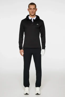 J.Lindeberg Aerial Quarter Zip Hood* Golf|Base & Mid Layers