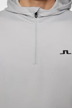 J.Lindeberg Aerial Quarter Zip Hood* Golf|Hoodies