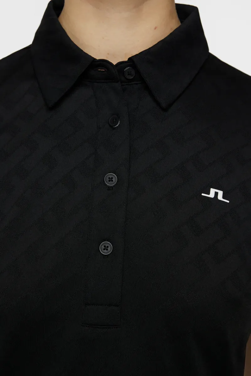 J.Lindeberg Alaya Jacquard Polo* Golf|Tops