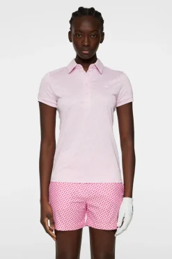 J.Lindeberg Alaya Jacquard Polo* Golf|Tops