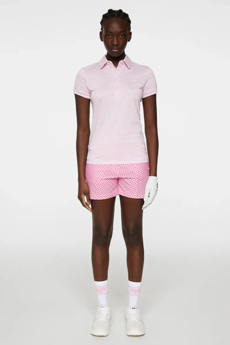 J.Lindeberg Alaya Jacquard Polo* Golf|Tops
