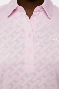 J.Lindeberg Alaya Jacquard Polo* Golf|Tops