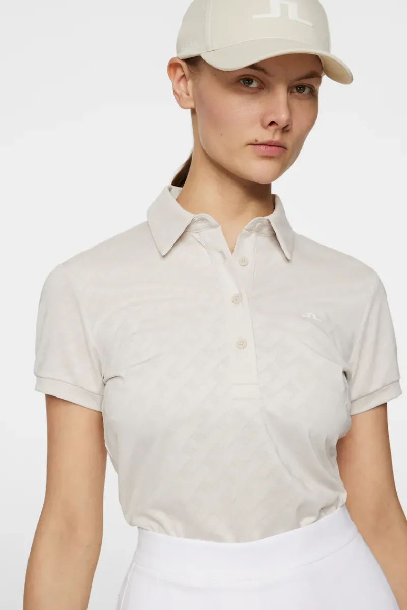 J.Lindeberg Alaya Jacquard Polo* Golf|Tops