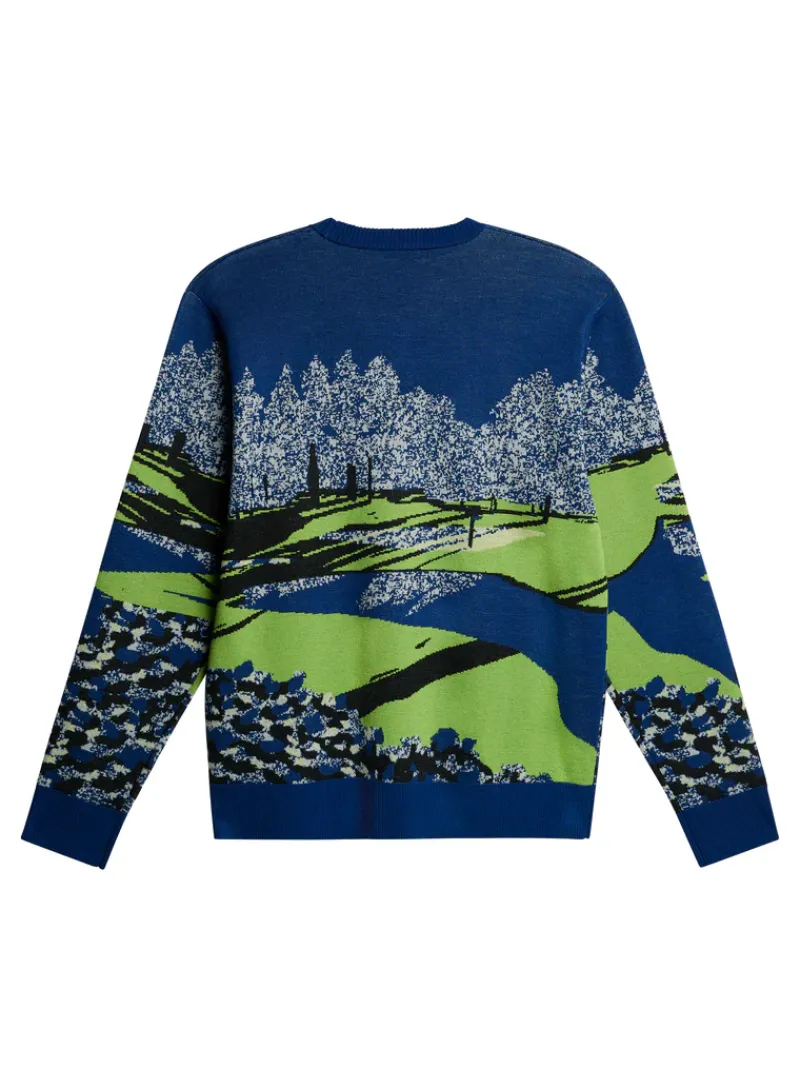 J.Lindeberg Alexander Jacquard Sweater* Golf|Knitwear