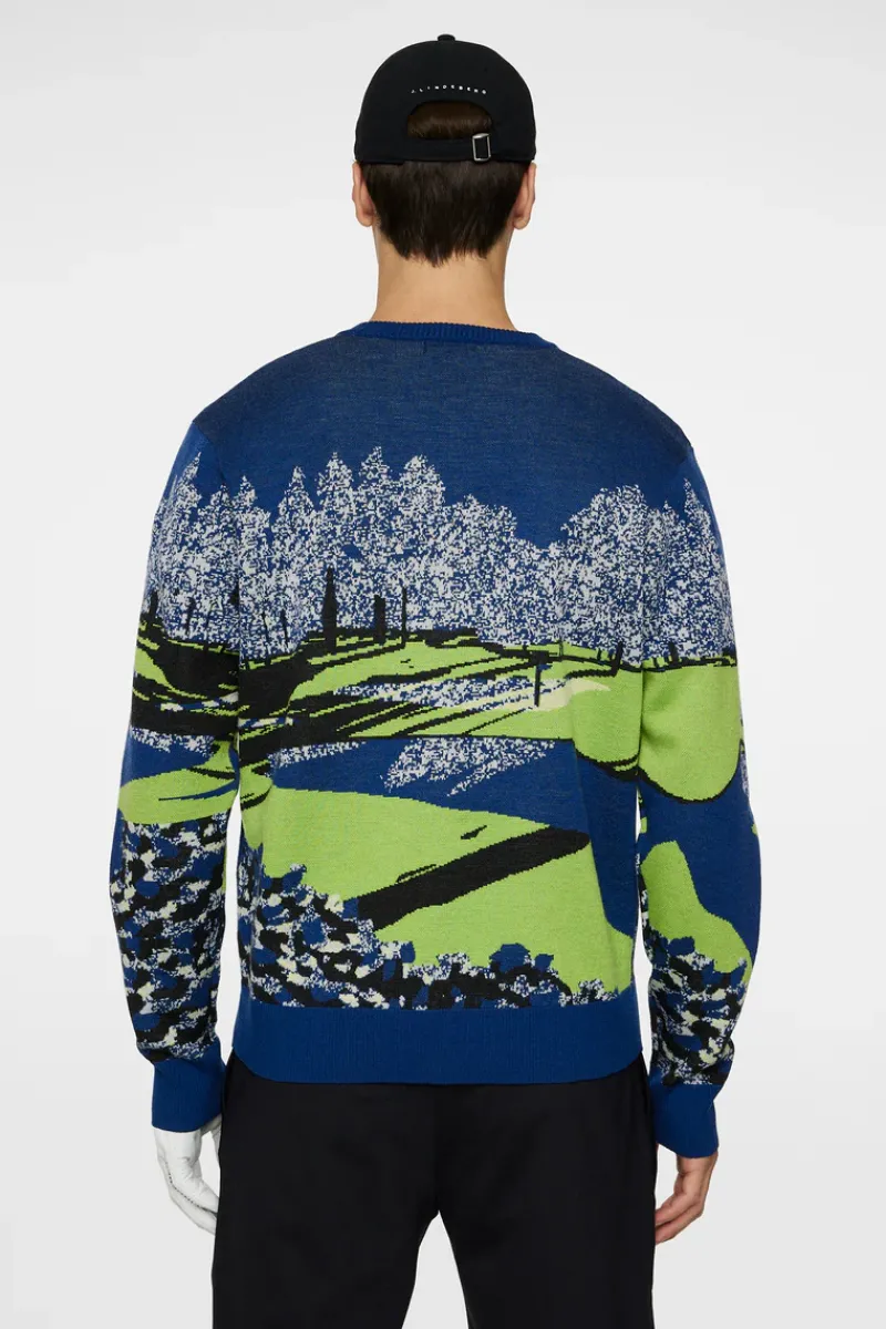 J.Lindeberg Alexander Jacquard Sweater* Golf|Knitwear