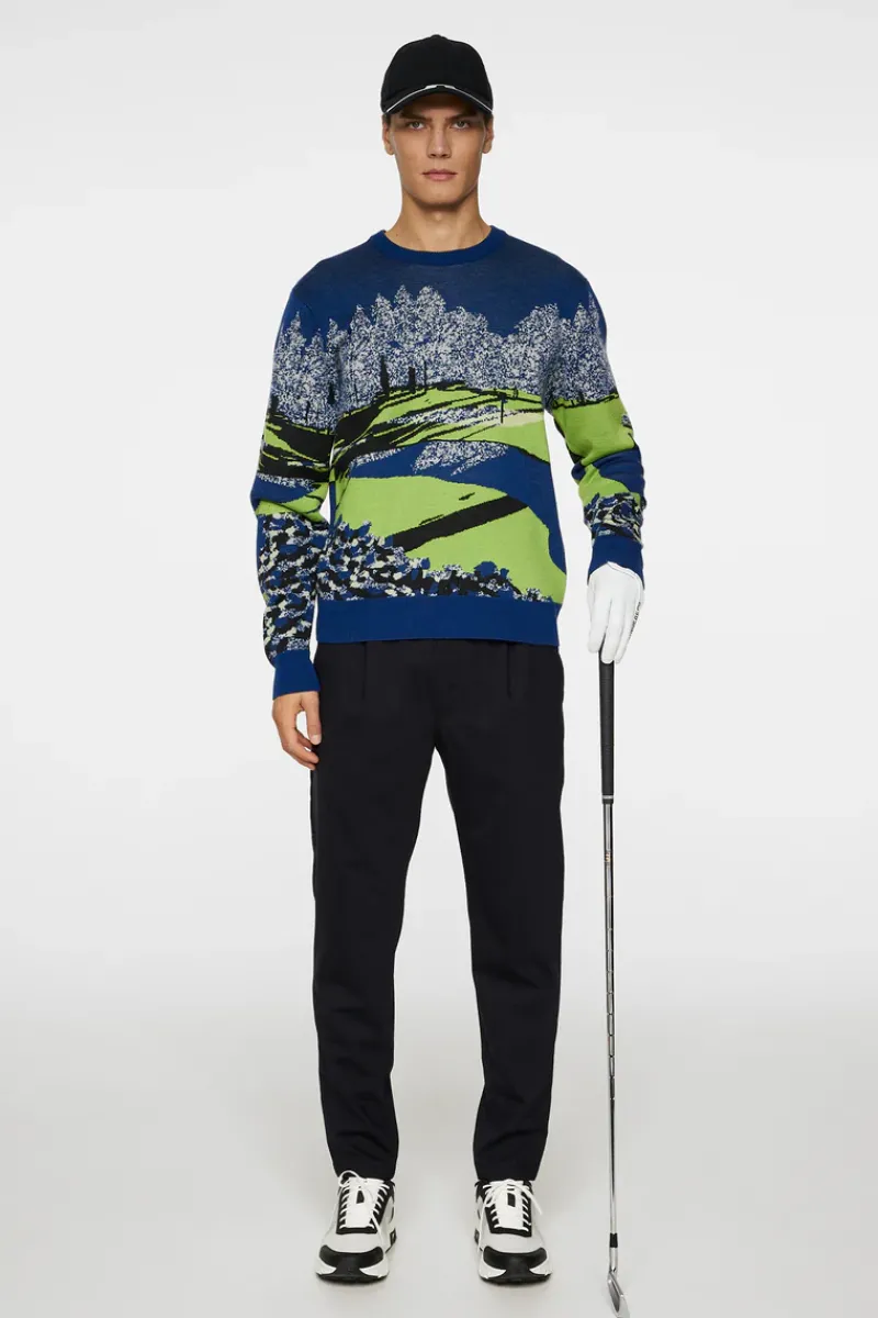 J.Lindeberg Alexander Jacquard Sweater* Golf|Knitwear