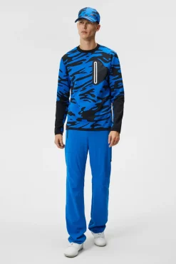 J.Lindeberg Alonso Jacquard Crew Neck* Base & Mellomlag|Utendørs