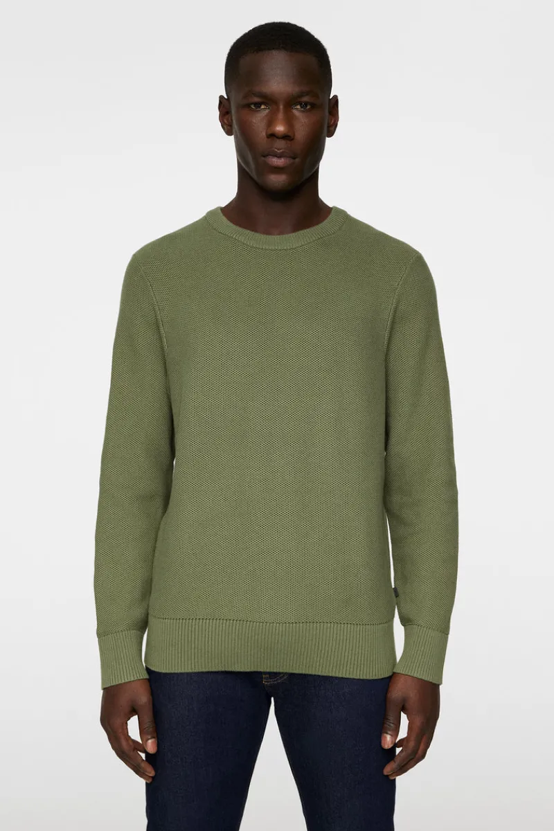 J.Lindeberg Arthur Knit Org Cotton* Knitwear|Tops