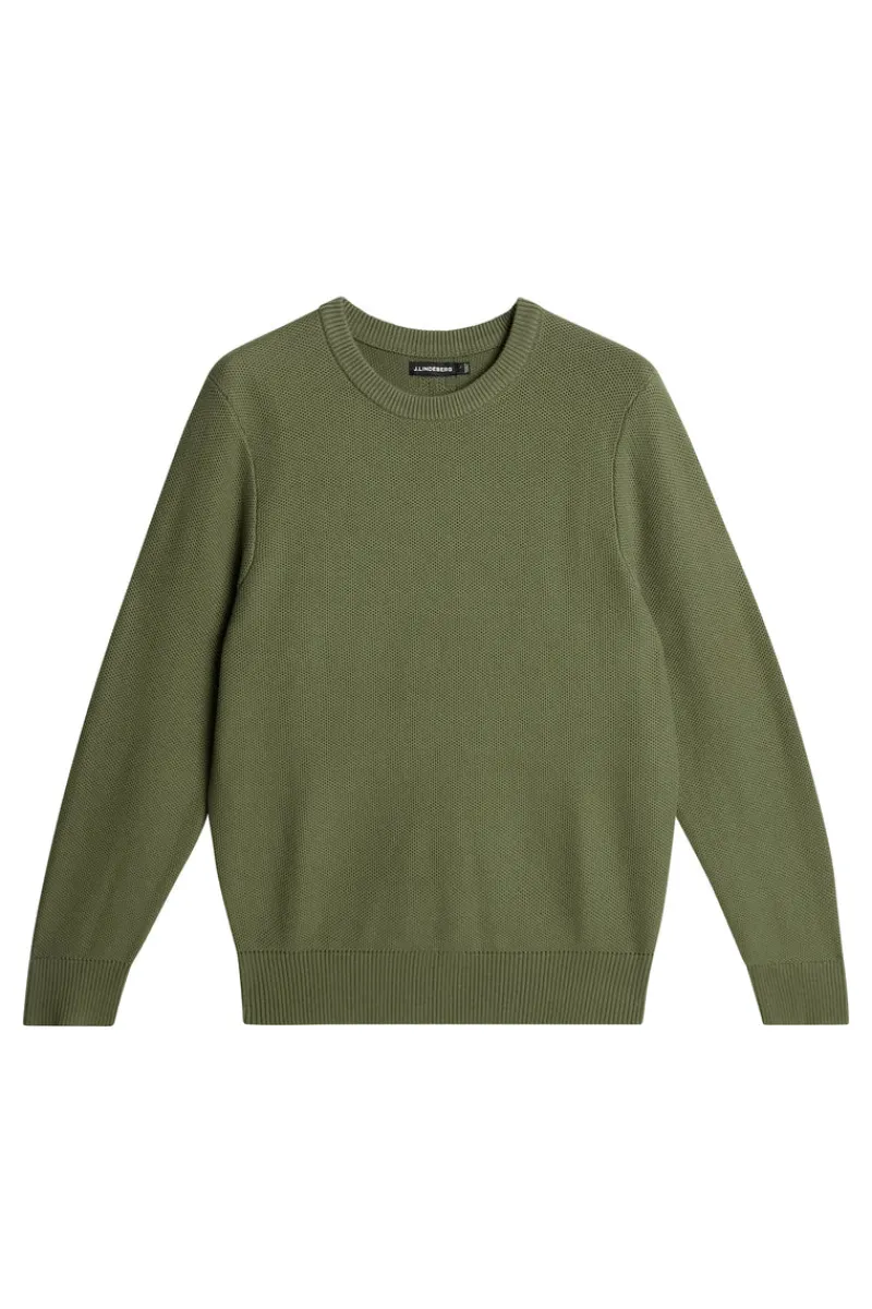 J.Lindeberg Arthur Knit Org Cotton* Knitwear|Tops