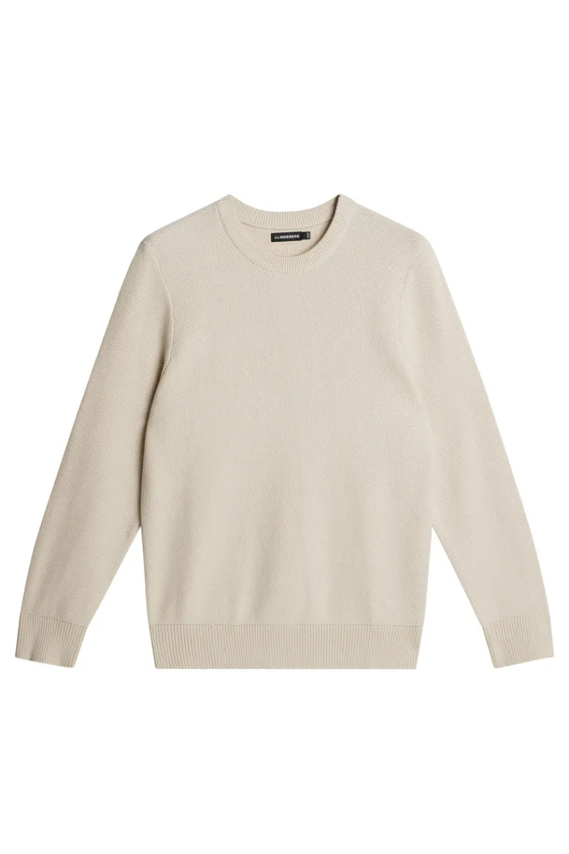 J.Lindeberg Arthur Knit Org Cotton* Knitwear|Tops