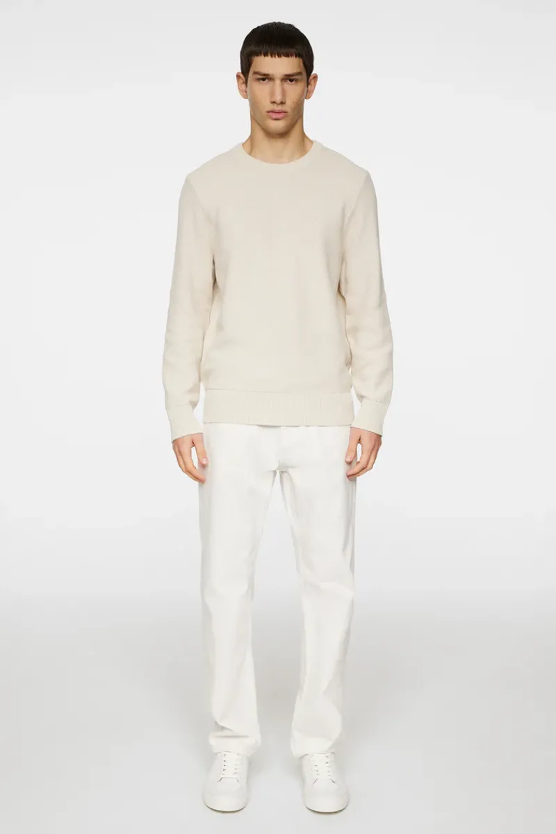 J.Lindeberg Arthur Knit Org Cotton* Knitwear|Tops