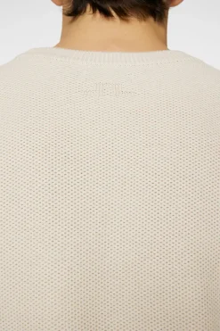 J.Lindeberg Arthur Knit Org Cotton* Knitwear|Tops