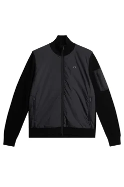 J.Lindeberg Beck Knitted Hybrid Jacket* Knitwear|Tops