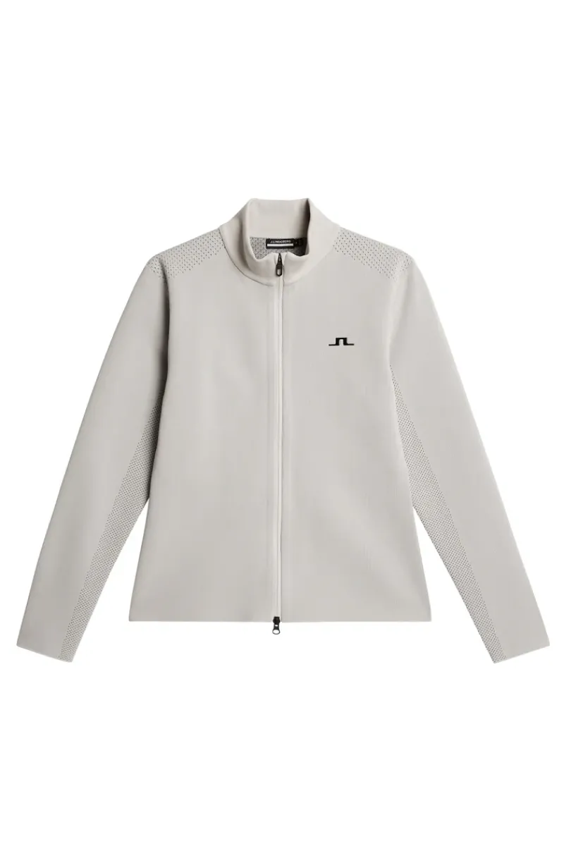J.Lindeberg Bell Tech Knit Zip Sweater* Golf|Knitwear