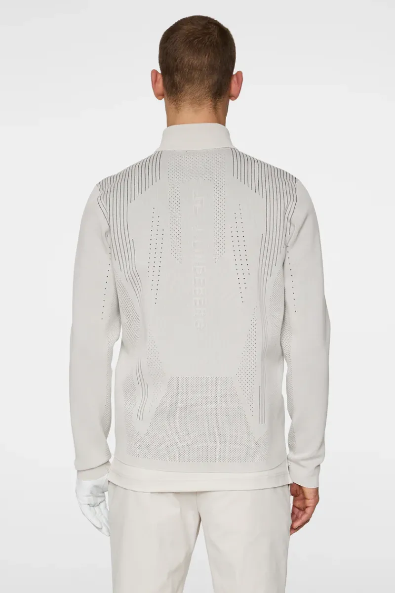J.Lindeberg Bo Tech Knit Zip Sweater* Golf|Knitwear