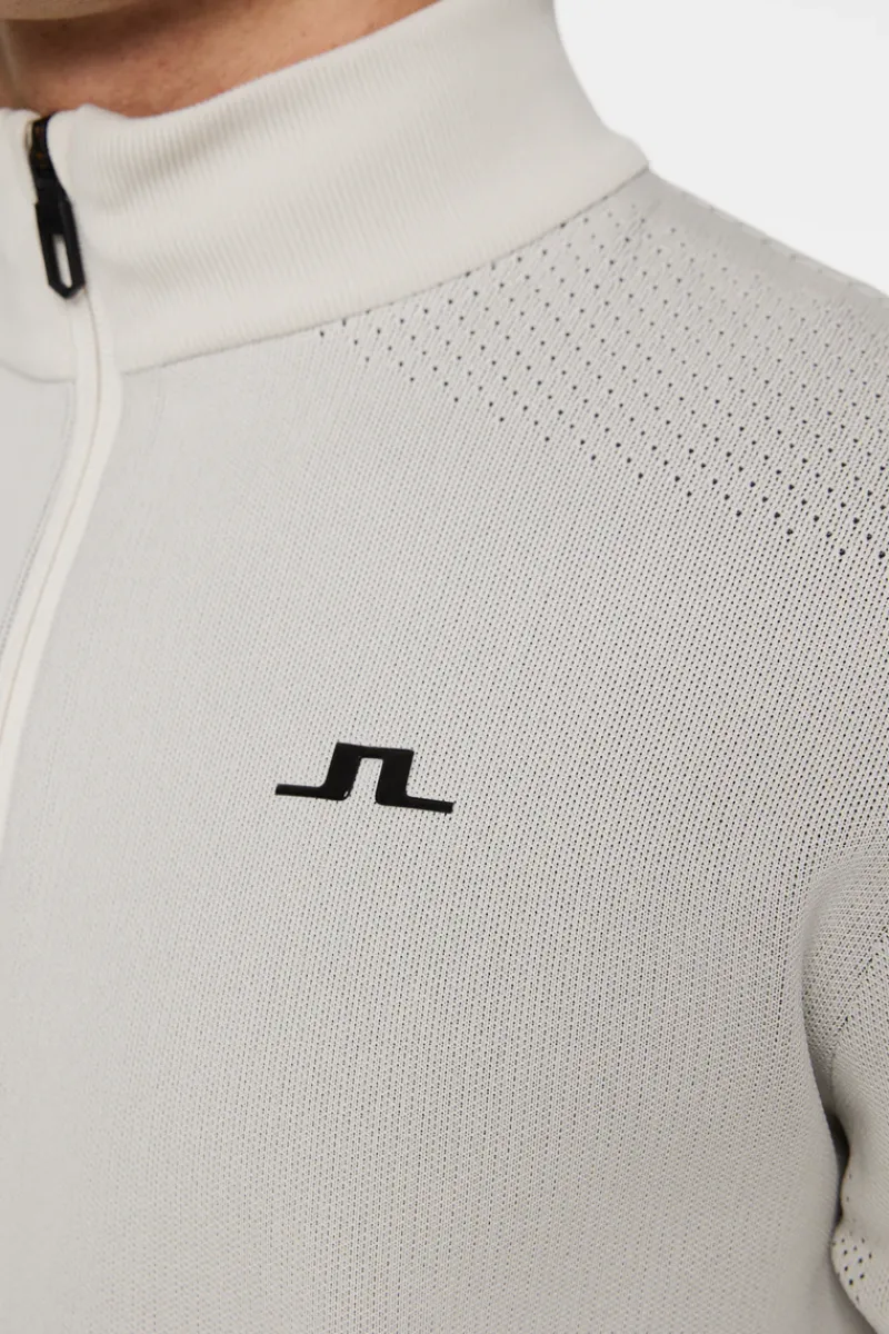J.Lindeberg Bo Tech Knit Zip Sweater* Golf|Knitwear