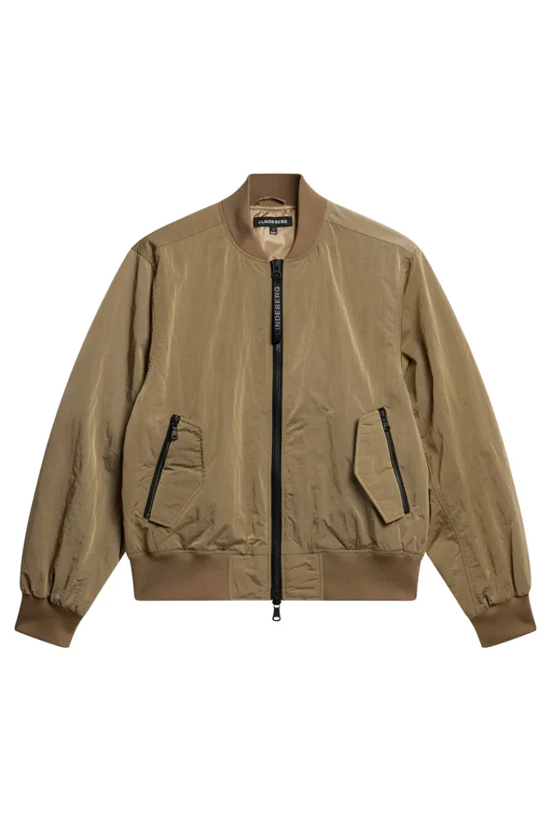 J.Lindeberg Bradfield Crinkle Bomber Jkt* Jackets|Outerwear