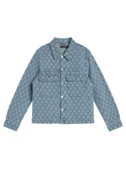 J.Lindeberg Cam Jacquard Denim Jacket* Accessories|Undertøy