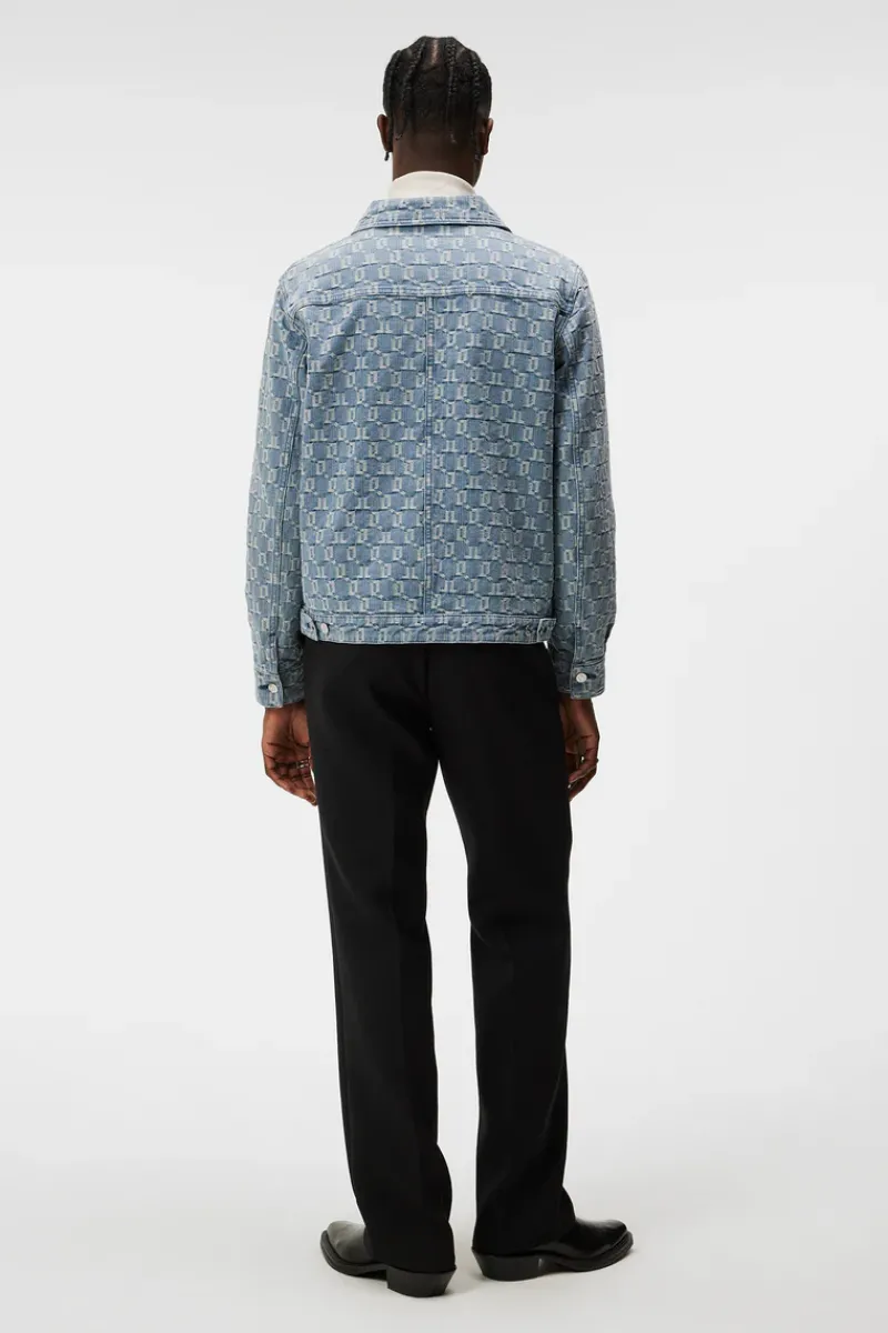 J.Lindeberg Cam Jacquard Denim Jacket* Accessories|Undertøy