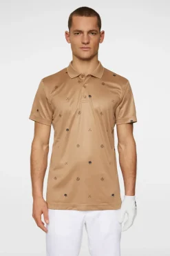 J.Lindeberg Club House Motif Polo* Golf|Polo Shirts