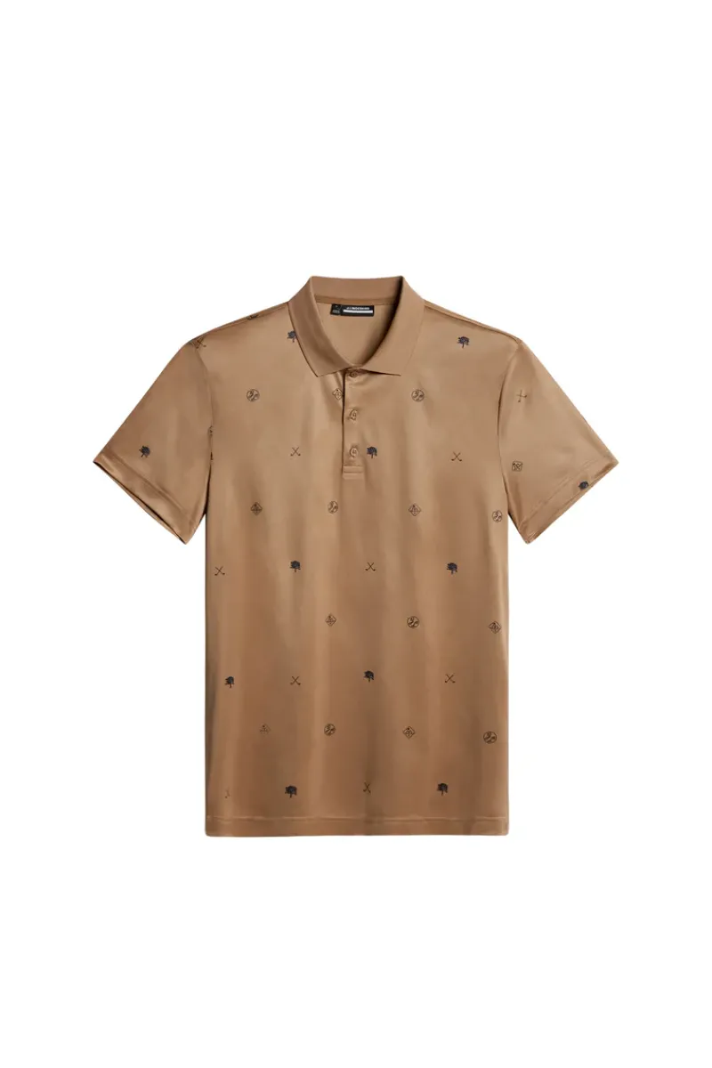 J.Lindeberg Club House Motif Polo* Golf|Polo Shirts