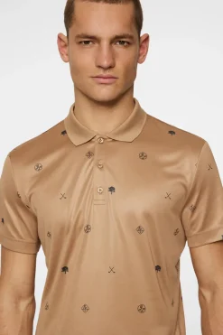 J.Lindeberg Club House Motif Polo* Golf|Polo Shirts