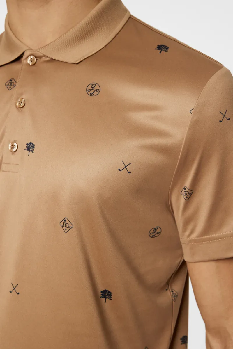 J.Lindeberg Club House Motif Polo* Golf|Polo Shirts