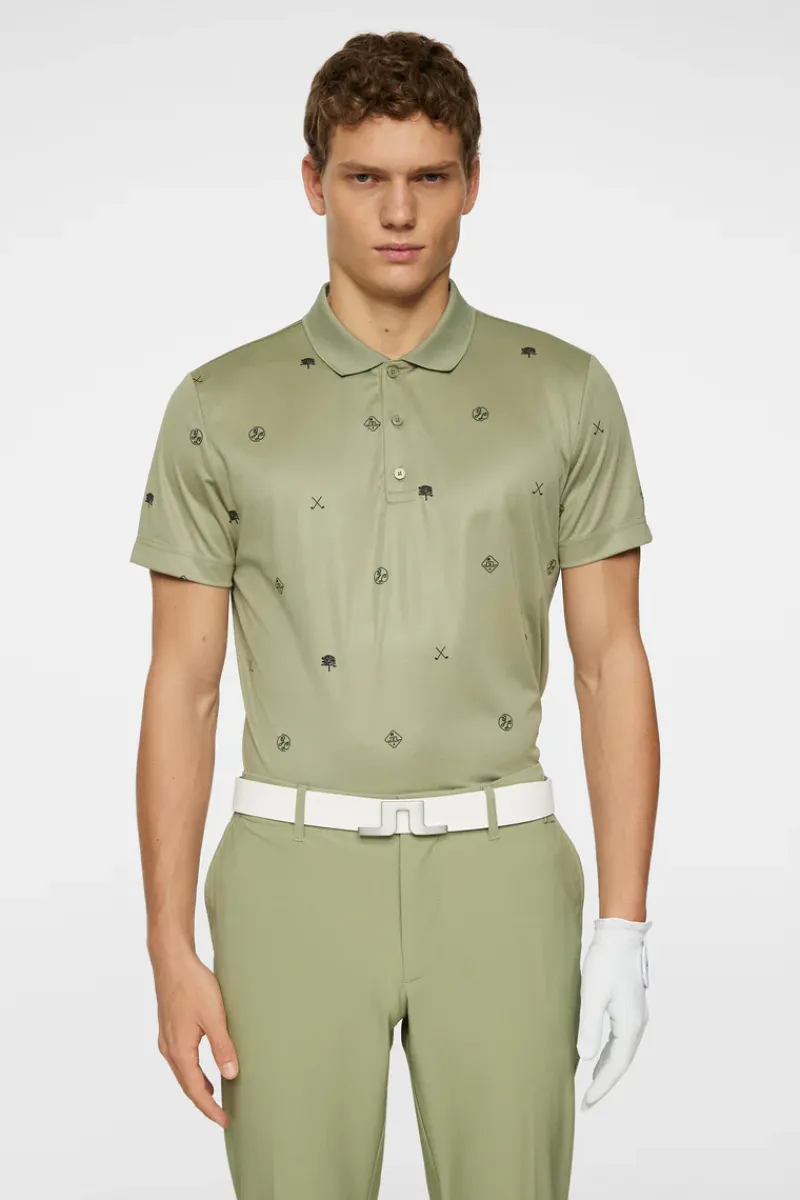J.Lindeberg Club House Motif Polo* Golf|Polo Shirts