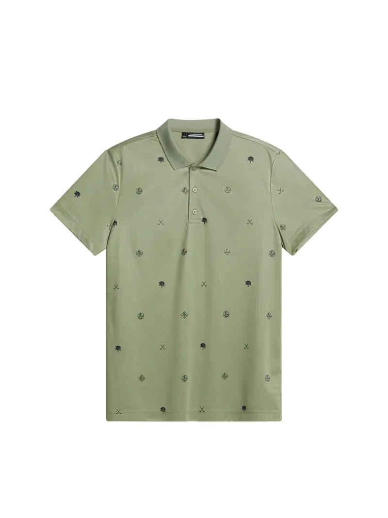 J.Lindeberg Club House Motif Polo* Golf|Polo Shirts