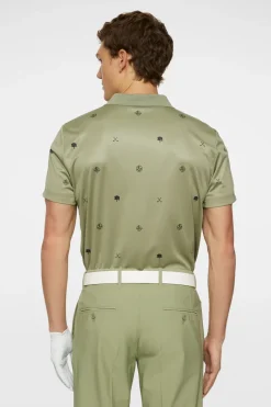 J.Lindeberg Club House Motif Polo* Golf|Polo Shirts