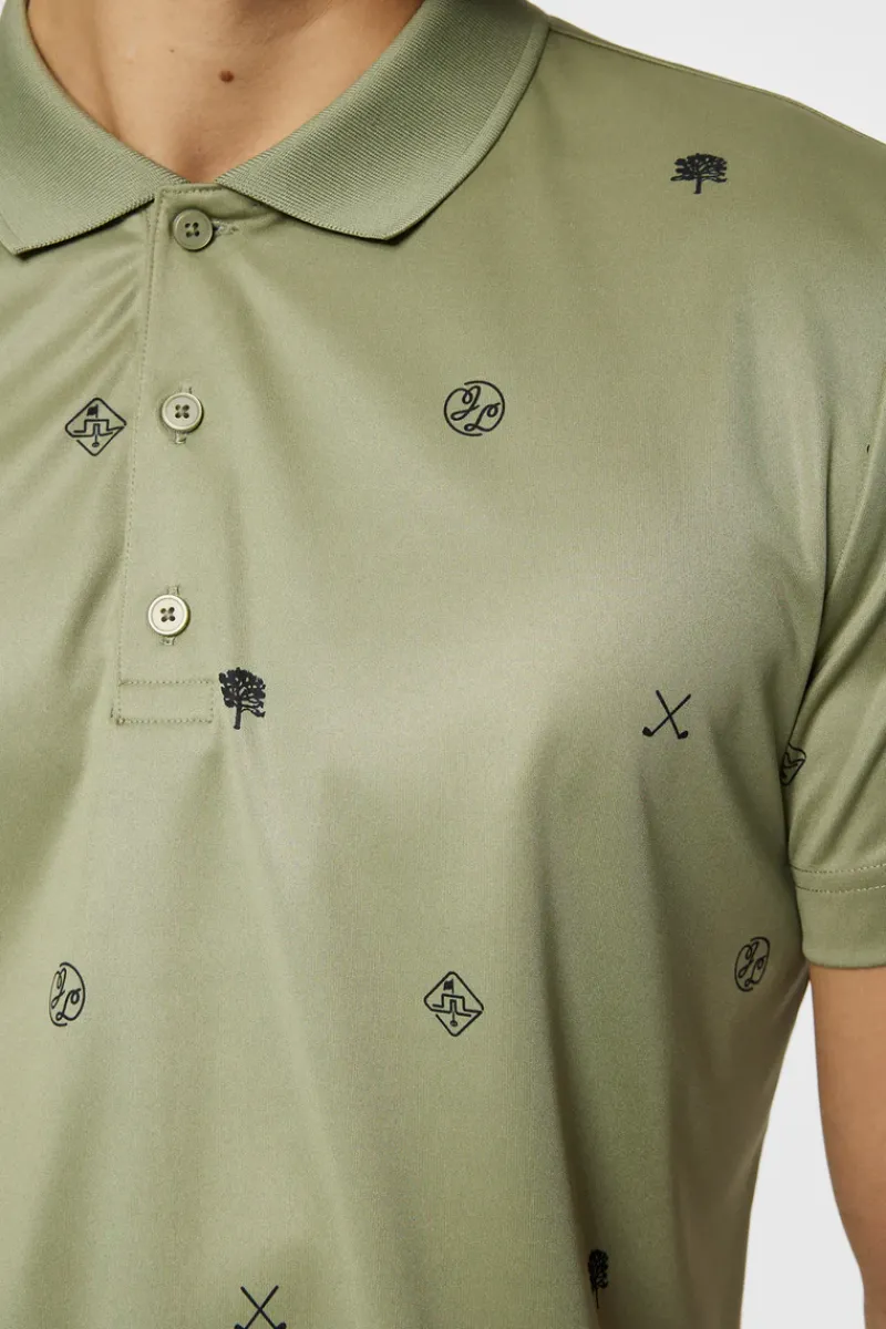 J.Lindeberg Club House Motif Polo* Golf|Polo Shirts