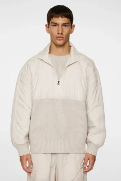 J.Lindeberg Cole Hybrid Knit Quarter Zip* Knitwear|Tops