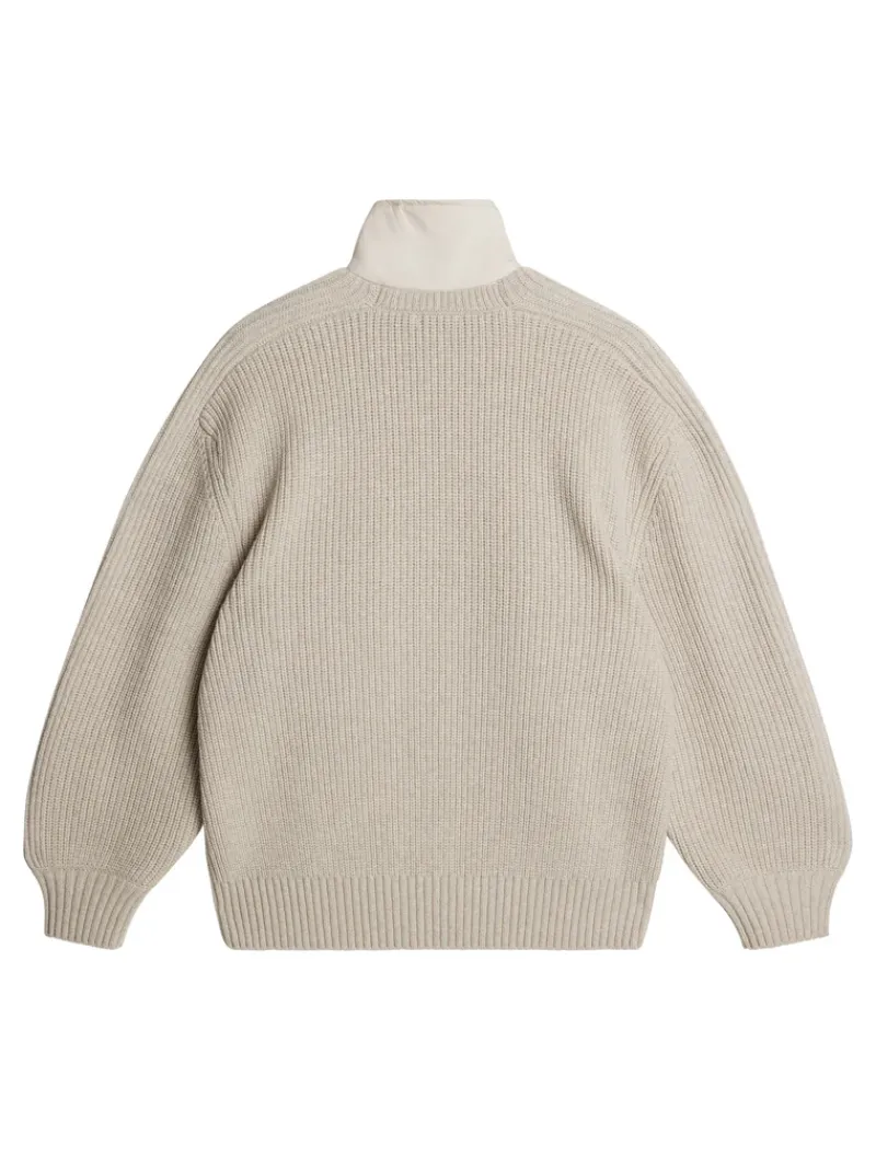 J.Lindeberg Cole Hybrid Knit Quarter Zip* Knitwear|Tops