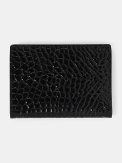 J.Lindeberg Croc Folded Card Holder* Wallets|Accessories