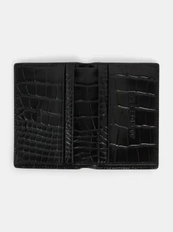 J.Lindeberg Croc Folded Card Holder* Wallets|Accessories