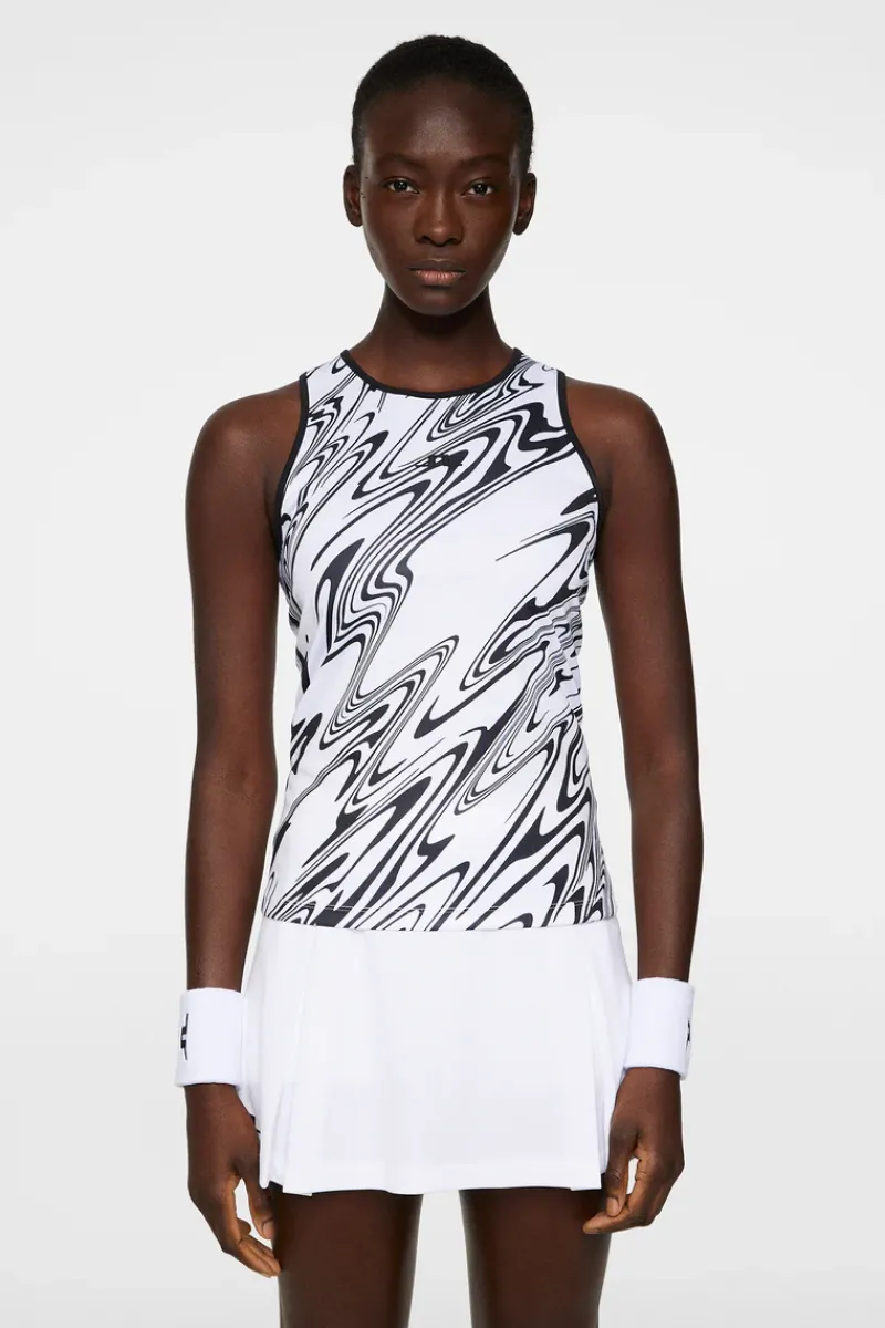 J.Lindeberg Delia Printed Tank Top* Overdeler|Tennis