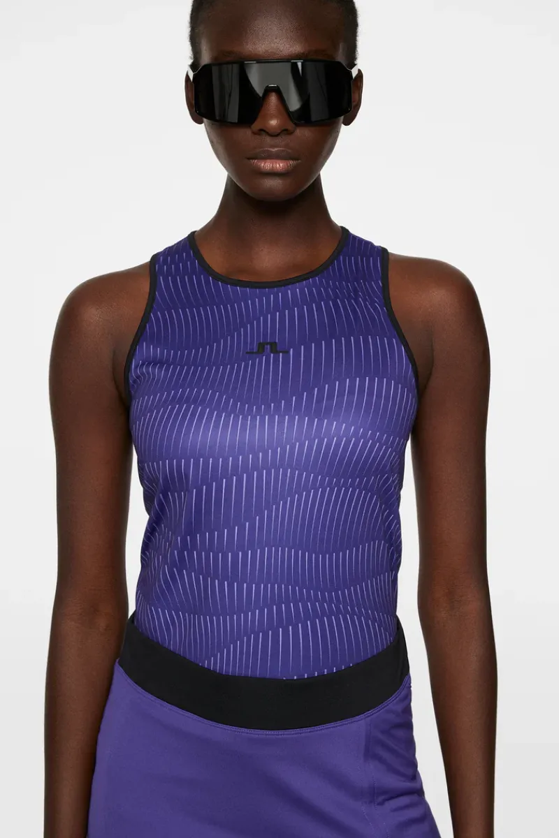 J.Lindeberg Delia Printed Tank Top* Overdeler|Tennis