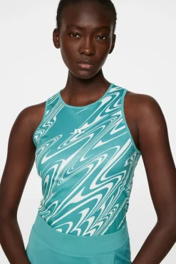 J.Lindeberg Delia Printed Tank Top* Overdeler|Tennis
