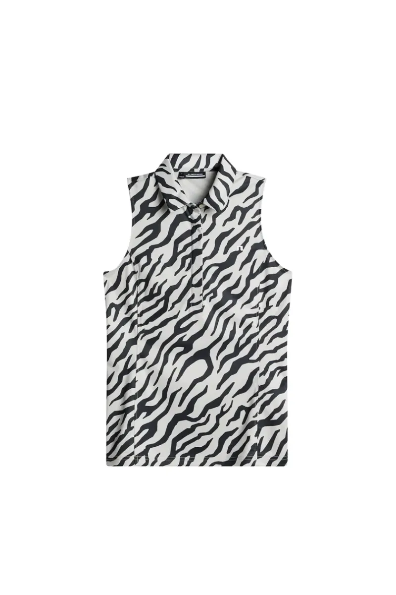J.Lindeberg Dena Print Sleeveless Top* Golf|Tops