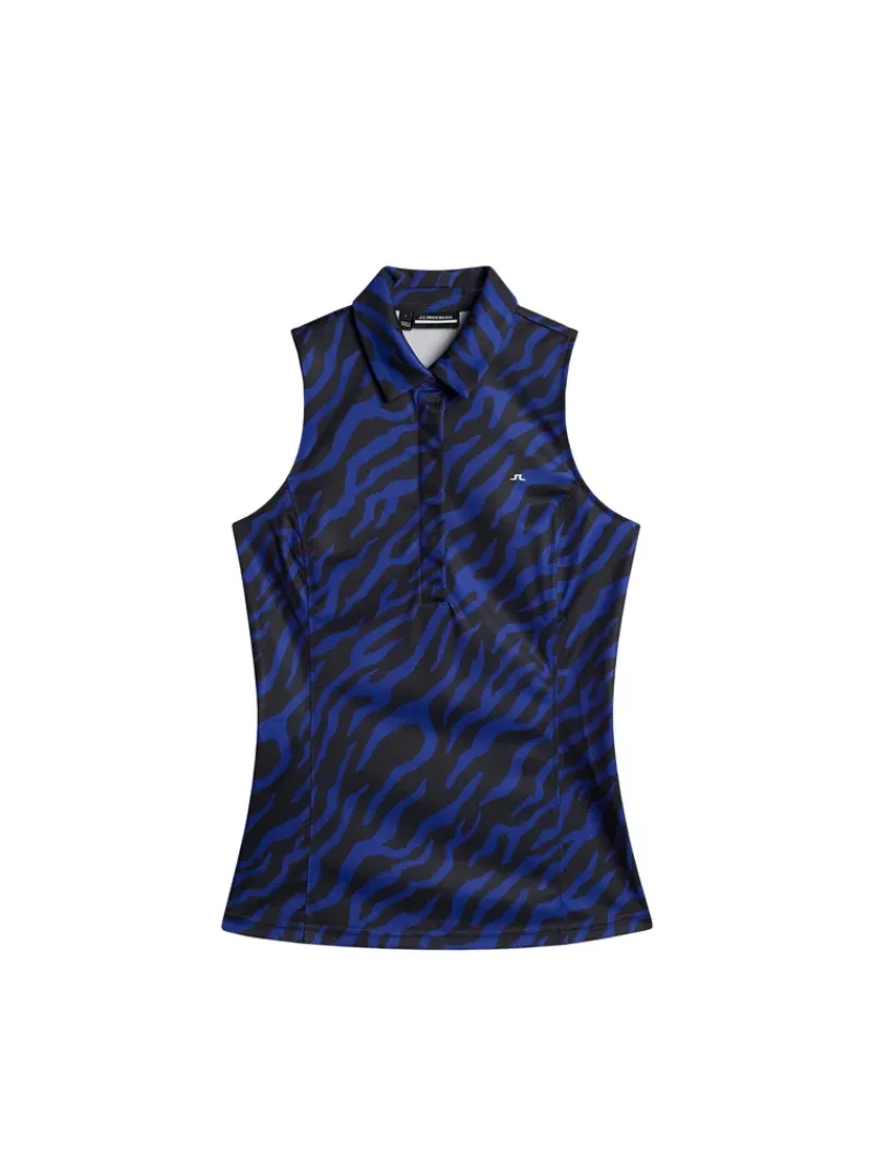 J.Lindeberg Dena Print Sleeveless Top* Golf|Tanks