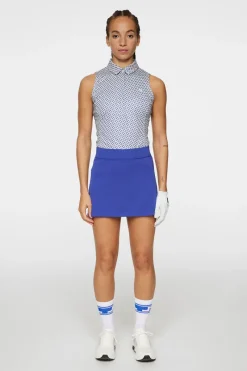 J.Lindeberg Dena Print Sleeveless Top* Golf|Tanks