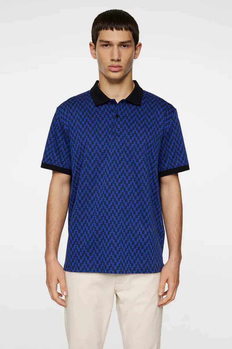 J.Lindeberg Devon Jacquard Polo* Polo Shirts|Tops