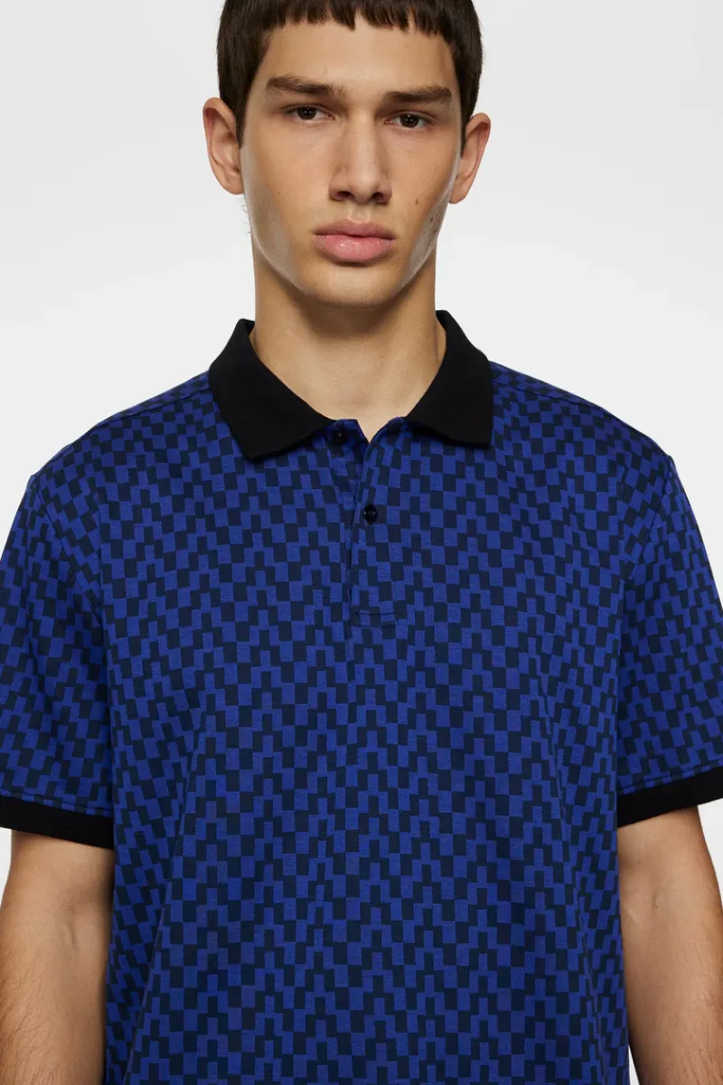 J.Lindeberg Devon Jacquard Polo* Polo Shirts|Tops